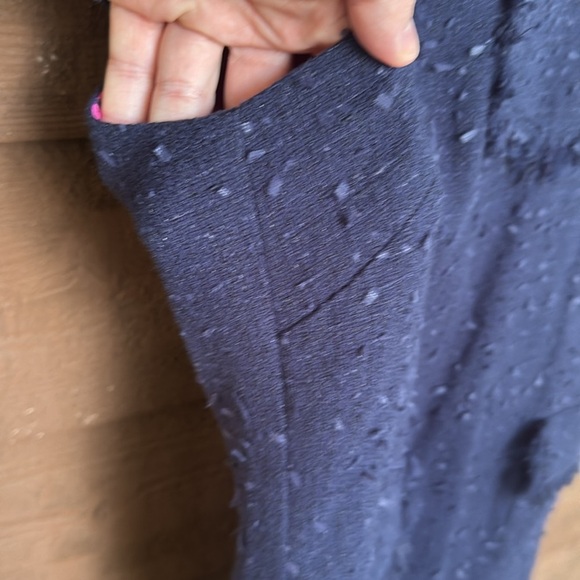 Sail to Sable Navy Blue Textured Sheath Dress size 4 - Picture 5 of 5